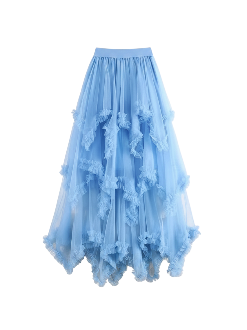 The Celestine Tulle Tiered Skirt