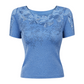 The Starlight Embroidered Lace Top