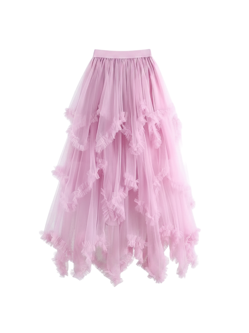 The Celestine Tulle Tiered Skirt