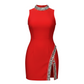 The Solstice Crystal Column Dress