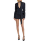 The Regent Stripe Longline Blazer