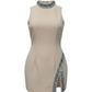 The Solstice Crystal Column Dress