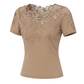 The Starlight Embroidered Lace Top
