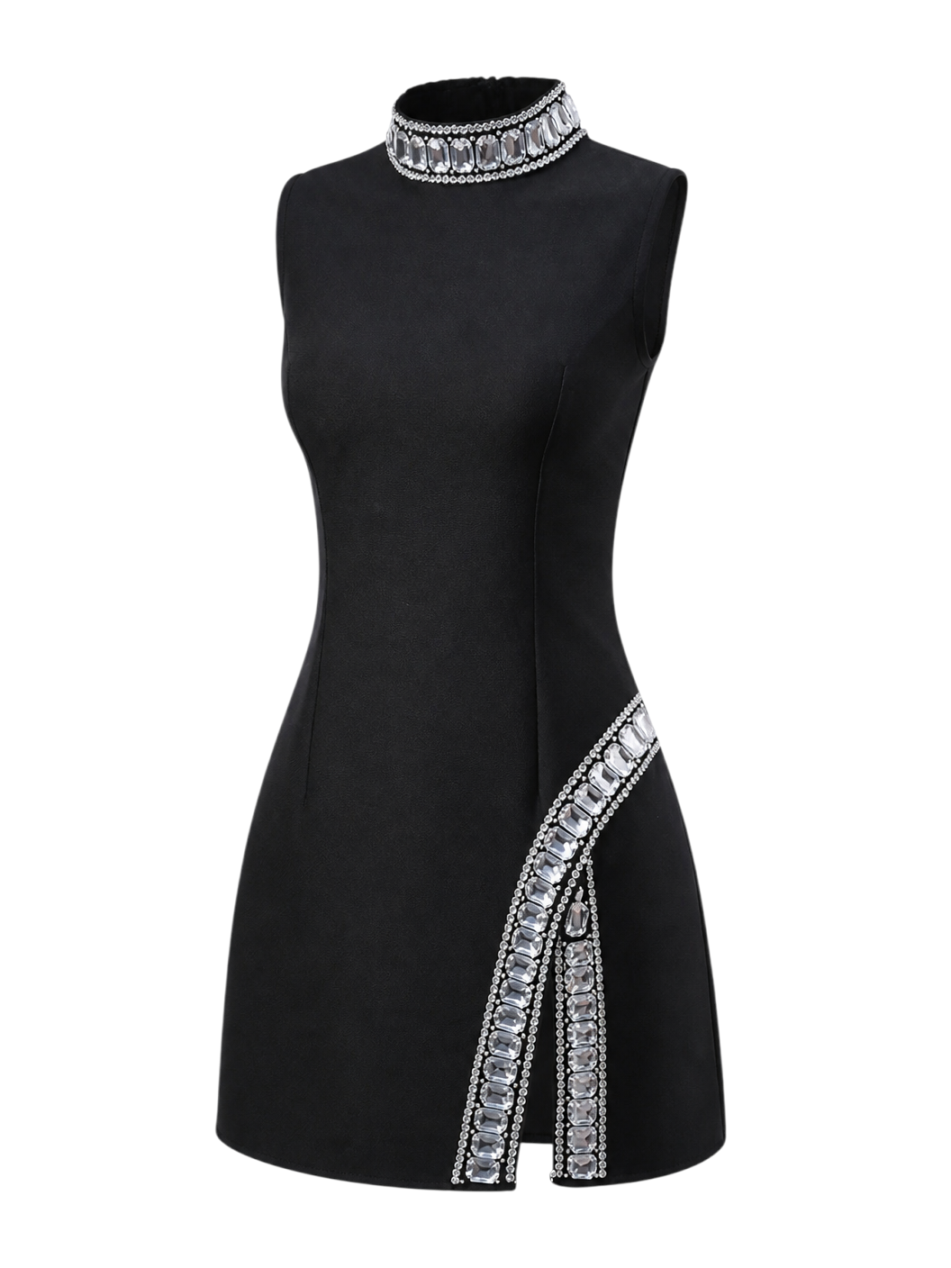 The Solstice Crystal Column Dress