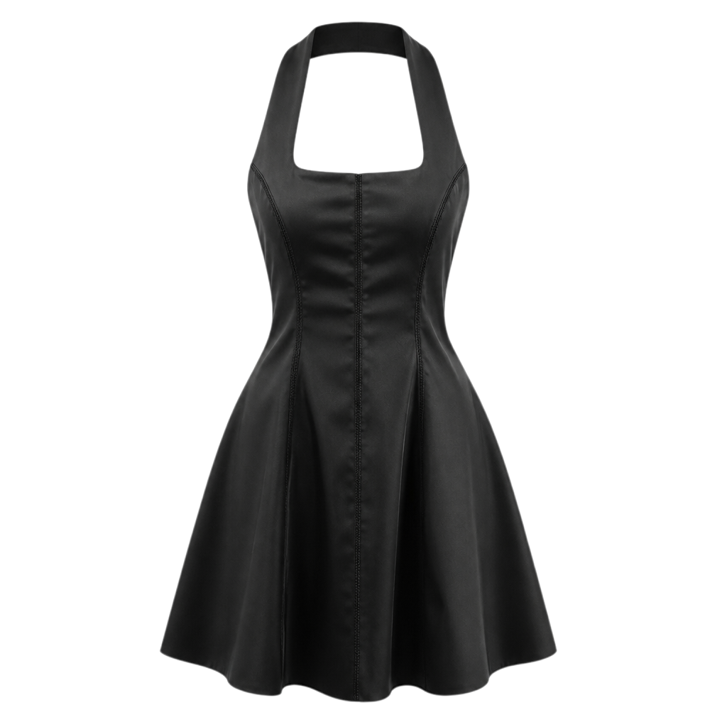 The Mariposa Bow Halter Mini