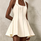The Celeste Bow Halter Dress