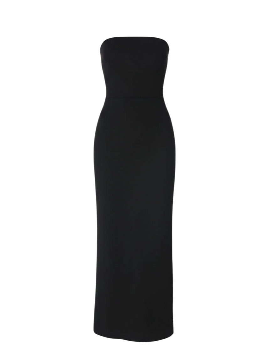 The Onyx Strapless Bodycon Maxi Dress | Lavishly Me