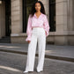 The Bellamy Flare-Sleeve Blouse
