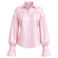 The Bellamy Flare-Sleeve Blouse